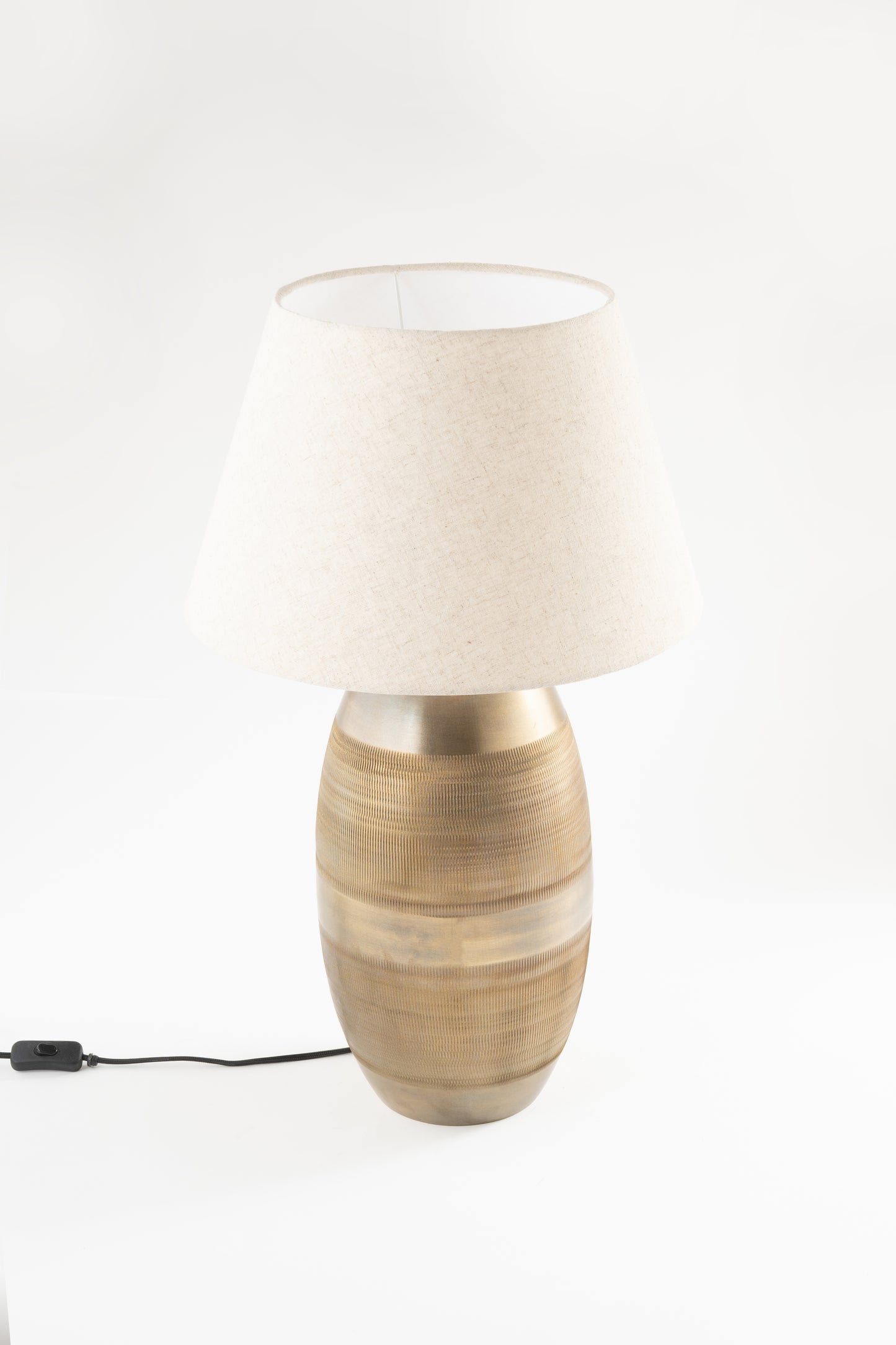 Gilded Pillar Table Lamp
