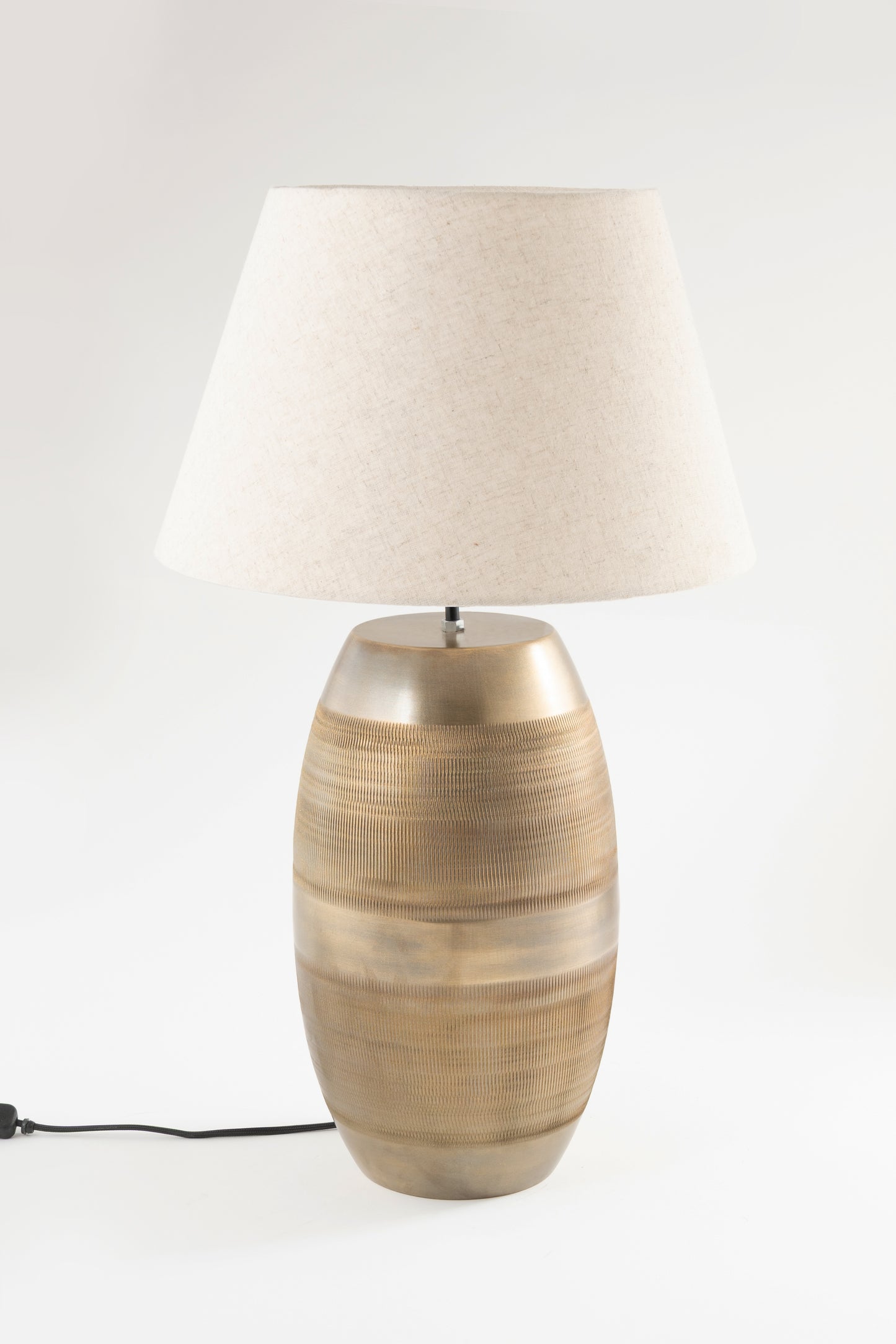 Gilded Pillar Table Lamp