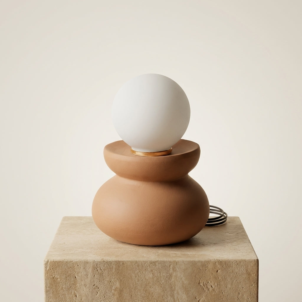 Terra Sculpt Globe Lamp