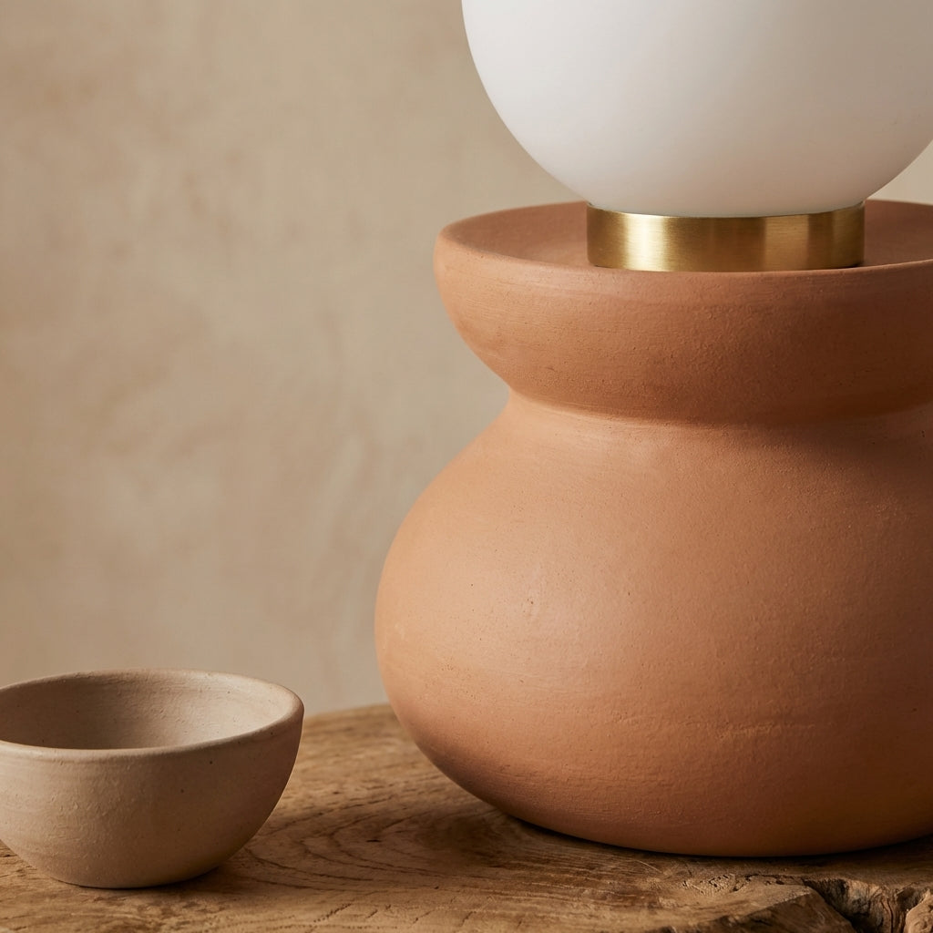 Terra Sculpt Globe Lamp