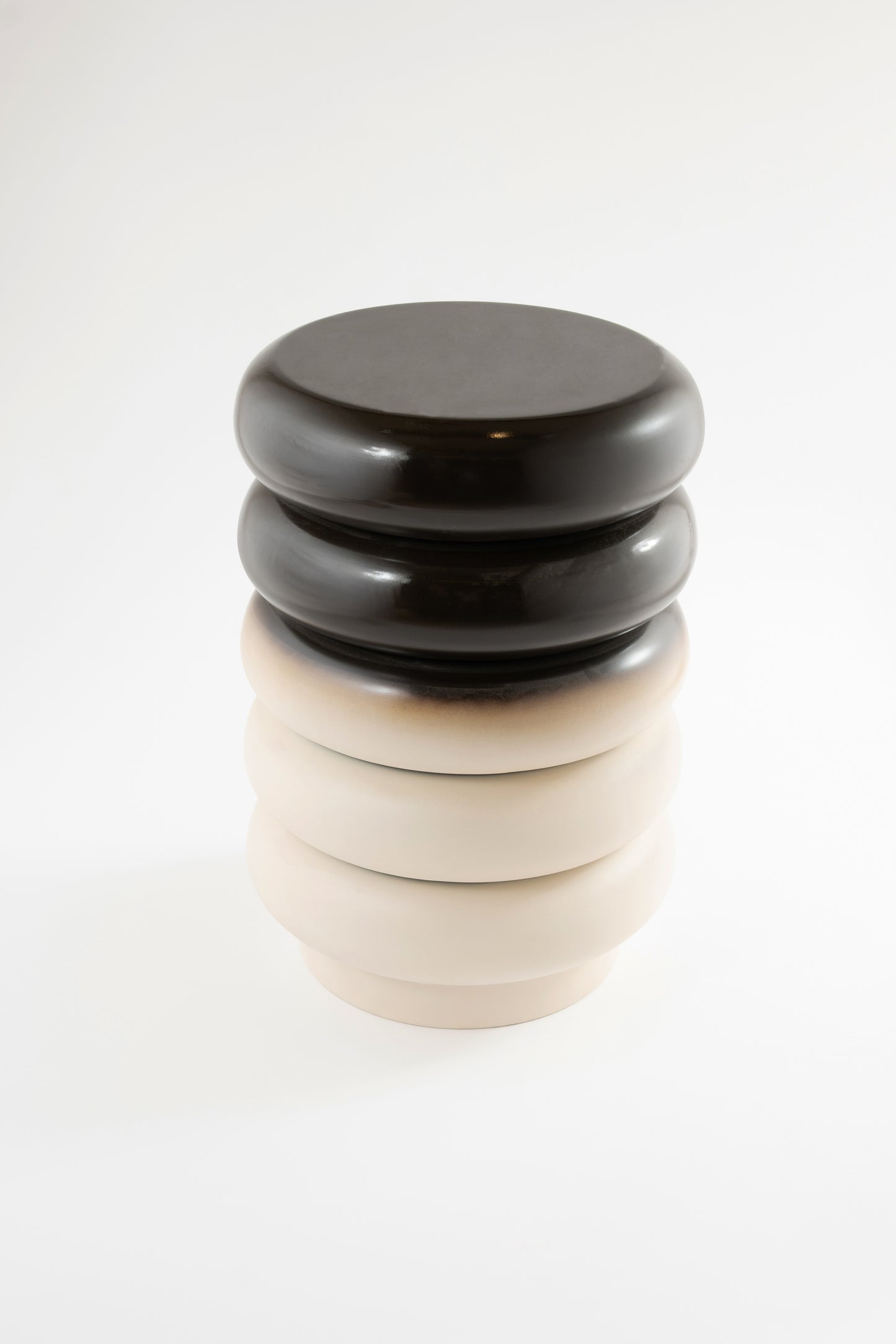 Noir Bicolor Side Table