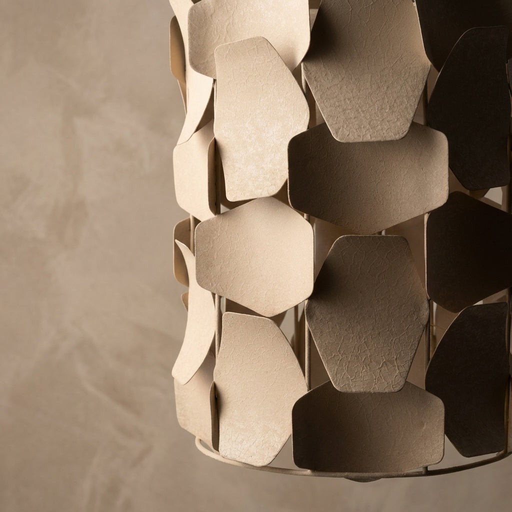 Pebble Drum Chandelier