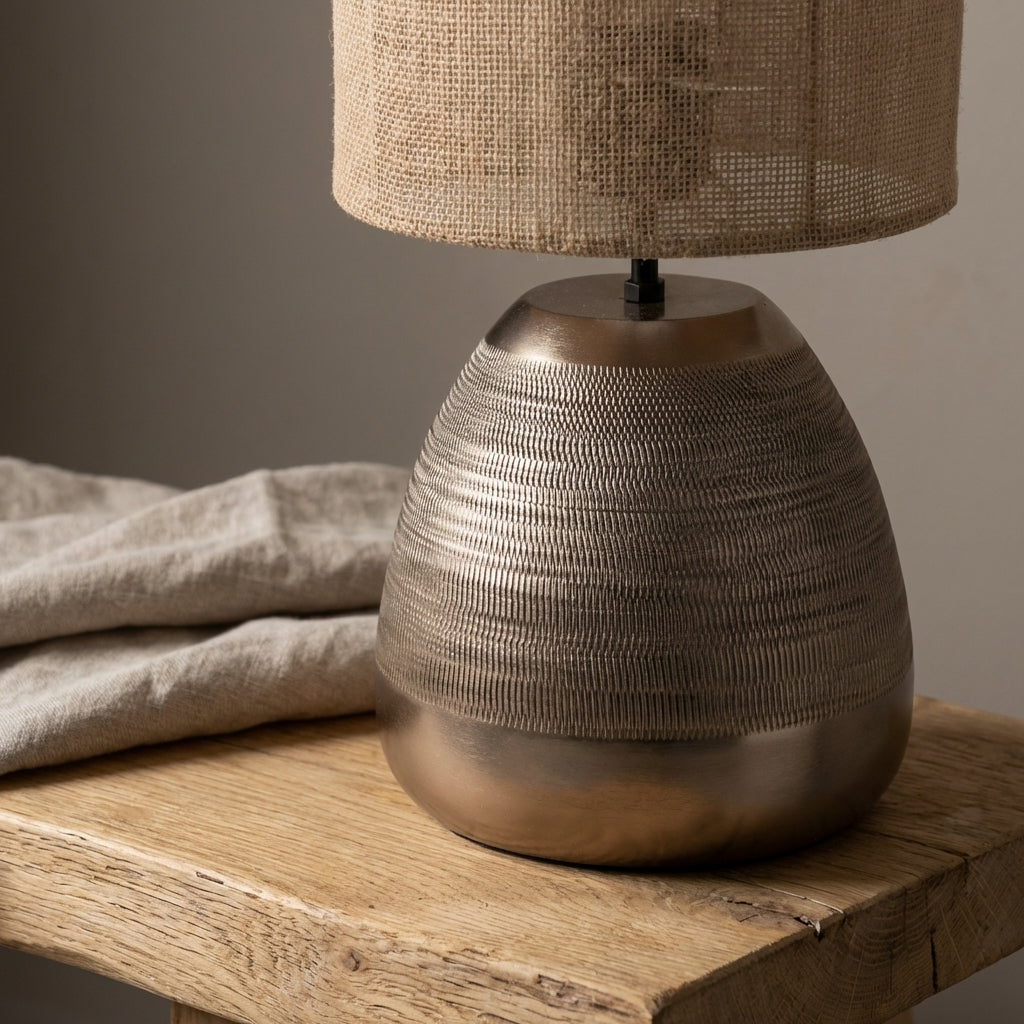 Jute Weave Table Lamp